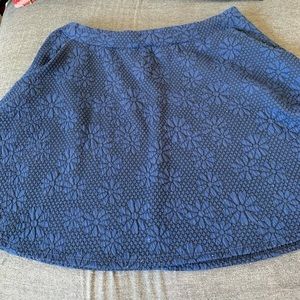 Flower pattern skirt